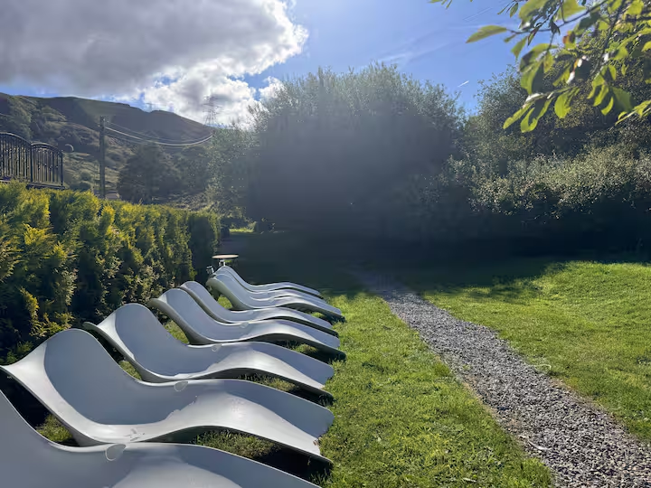 Outdoor garden seating
