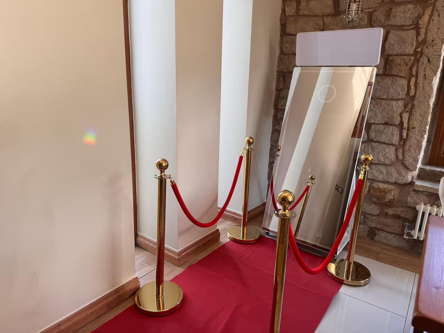 Photo booth for celebrations at Bird I’th Hand